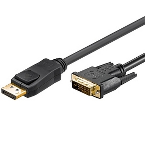 Displayport DVI kabel 1.00 mtr.